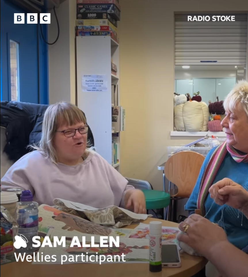 BBC Radio Stoke visits WELLIES